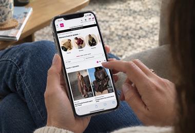 Very mobile website on smartphone