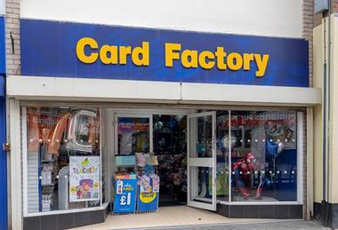 Card Factory store
