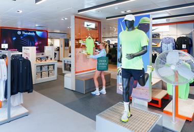 New sports department at John Lewis Oxford Street