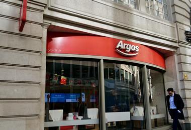 Argos store, London