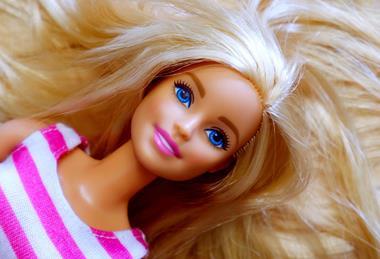 Close-up-of-Barbie-doll