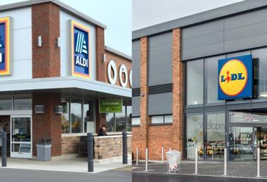 Aldi and Lidl stores