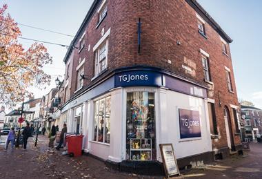 TGJones exterior, Nantwich, Cheshire
