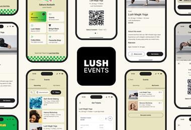 Lush Events app