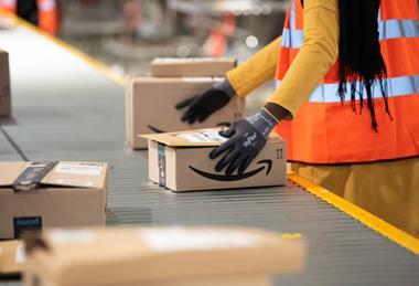 Amazon warehouse worker