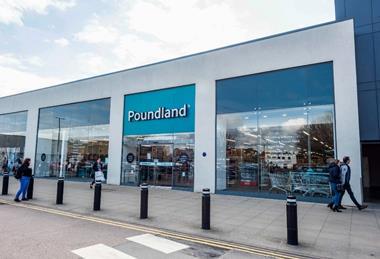 Poundland store exterior