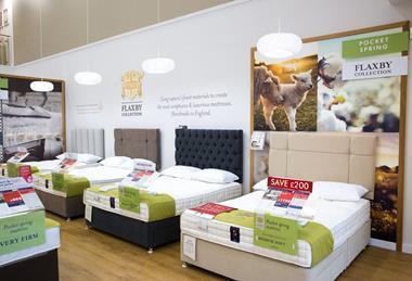 Dreams Warrington store interior