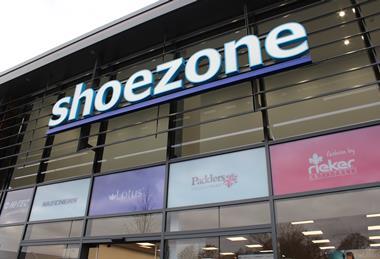 Shoe Zone fascia