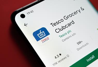 Tesco Clubcard app