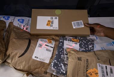 Parcels identified for delivery by VAPR