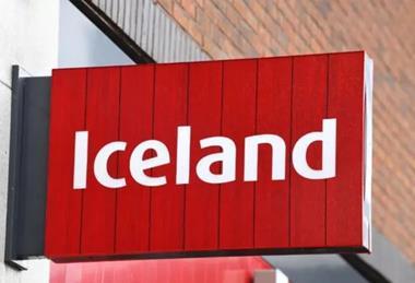 Iceland Store sign