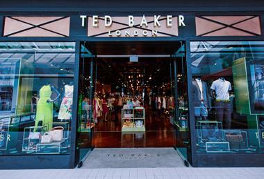 Ted Baker store exterior