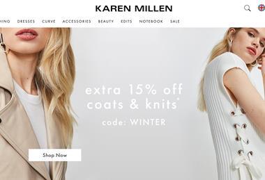 Karen Millen homepage