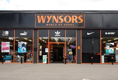 Wynsors World of Shoes exterior