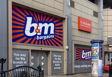 B&M exterior, Dundee