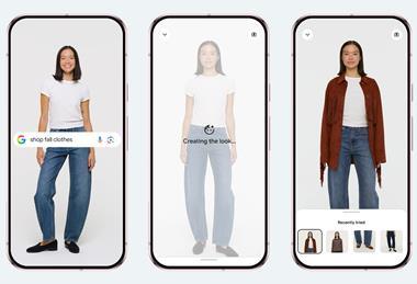 Google virtual try on