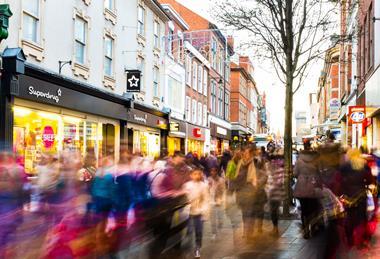 Town high street Shutterstock