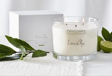 White Company candle
