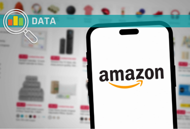 Amazon logo on phone
