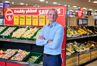 Giles Hurley, CEO of Aldi UK