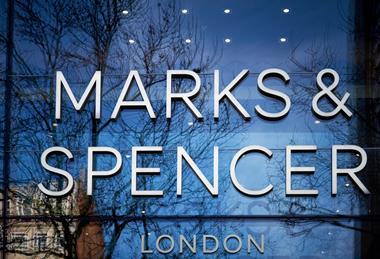 Marks & Spencer fascia