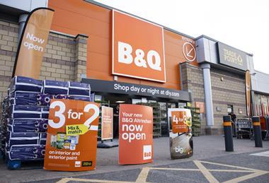 B&Q store