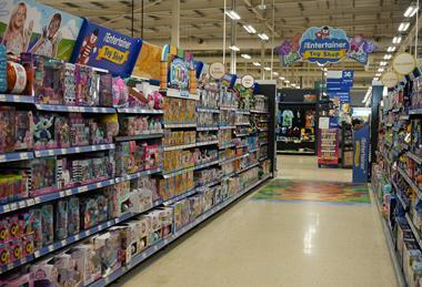 The Entertainer Toy Shop concession in a Tesco store