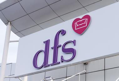 DFS store fascia