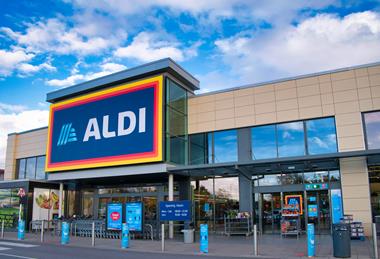 Aldi store in Wirral