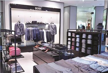 Hugo Boss store interior