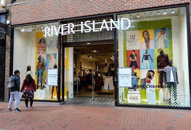 River Island storefront