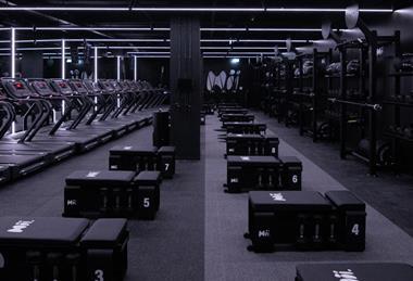 Gym at Flannels store