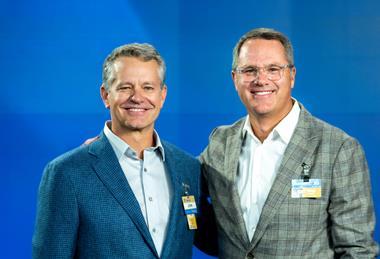 John Furner and Doug McMillon