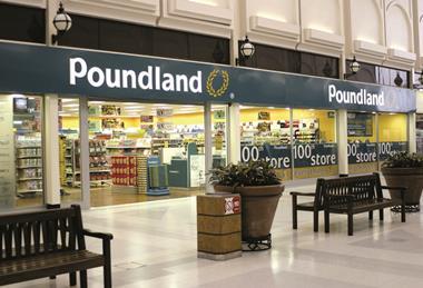 Poundland store exterior