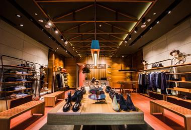 RM Williams store interior