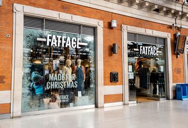 FatFace exterior, Waterloo station