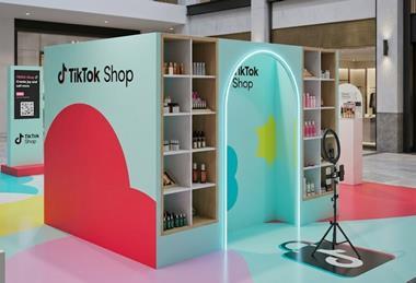 TikTok Shop Spring Sale Pop-up