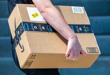 Amazon delivery package