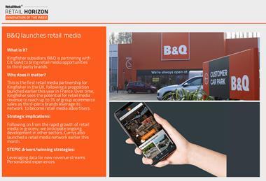 Innovation of the Week - B&Q launches retail media​ index