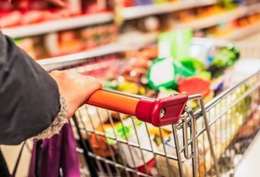 Weekly supermarket shopping