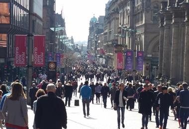 Glasgow high street