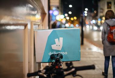 Deliveroo bike