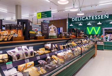 Waitrose Newbury deli aisle