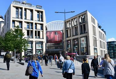 Edinburgh shopping centre