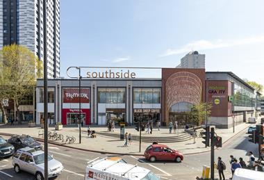 CGI - Southside Shopping Centre exterior