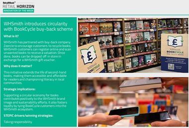Innovation of the Week – WHSmith introduces circularity with BookCycle buy-back scheme index