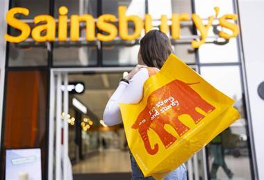 Sainsbury's self-checkout PR image