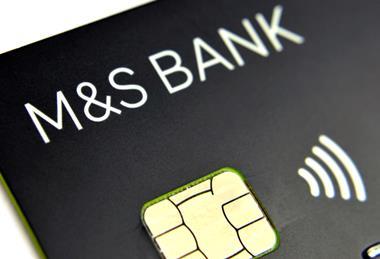 M&S Bank card
