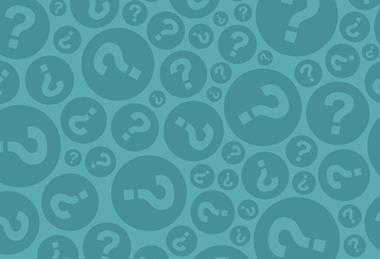 Question marks background