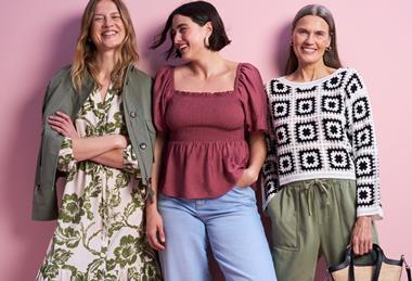 Matalan womenswear photoshoot